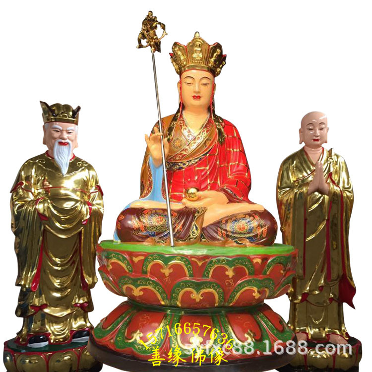 普庵祖师地藏王佛像寺庙供奉大型佛像河南善缘佛像厂直销