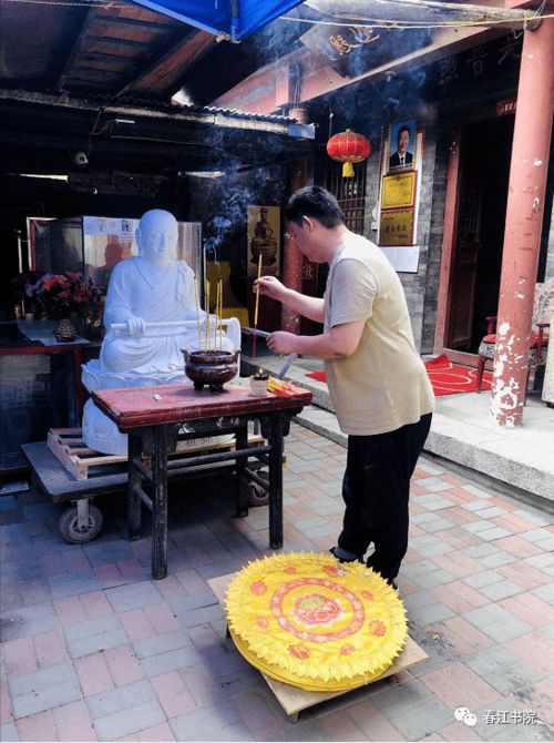 7月11日,农历五月二十一,石家庄普庵寺恭迎普庵祖师圣像还山