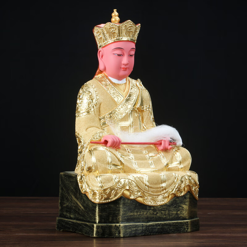 普庵祖师 佛像家用供奉香樟木神像家居摆件 普庵像.