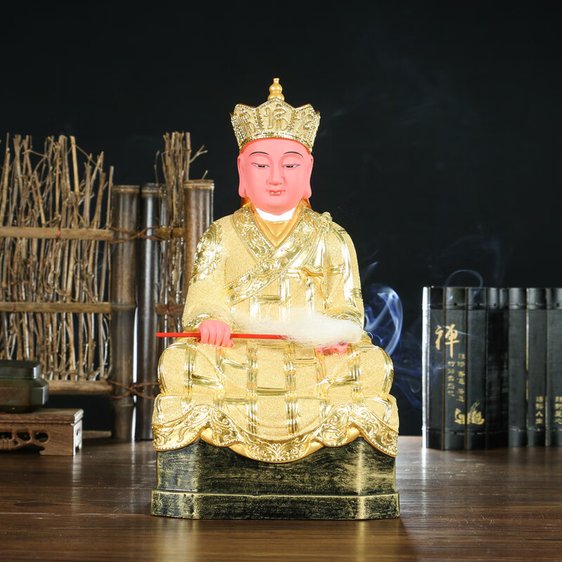 普庵祖师 佛像家用供奉香樟木神像家居摆件 普庵像.